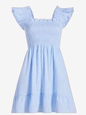 Hill House Elizabeth Nap Dress Hydrangea Gingham · Size: S